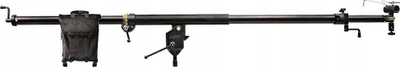 Krah boom Manfrotto 425B Mega Boom Arm, teleskopik, për studio, i zi