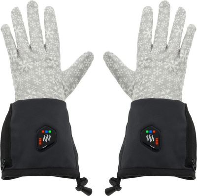 Doreza termoaktive me ngrohje Glovii Heated, madhësia L XL, gri e çelët