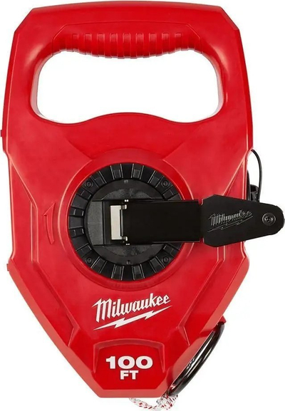 Linjë shënjimi Milwaukee 30 m Chalk Reel, raport 4:1, kapacitet 510 g, e kuqe