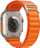 Rrip ore FORCELL F-DESIGN FA13 për Apple Watch 38 40 41 mm, fibër poliestre, portokalli
