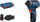 Шрафцигер на батерија Bosch GSR 12V-35 HX, 12V, професионален, син
