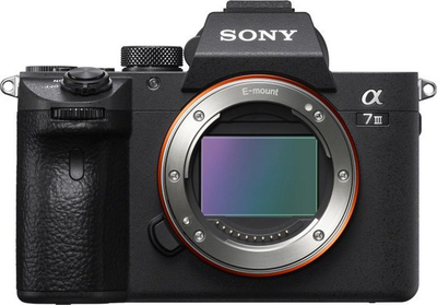Aparat fotografik Sony Alpha A7 III, i zi