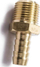 Lidhës bronzi për zorrë, 1/2" në 12mm, ngjyrë bronzi