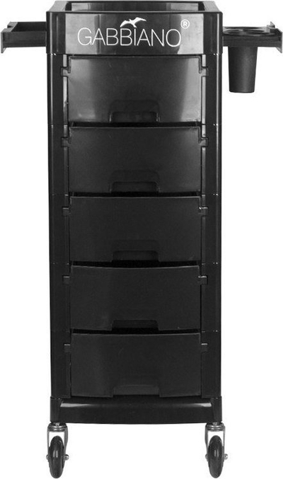 Karrocë floktarie Activeshop FT65-A, material ABS me skelet çeliku, me rrota gome, e zezë
