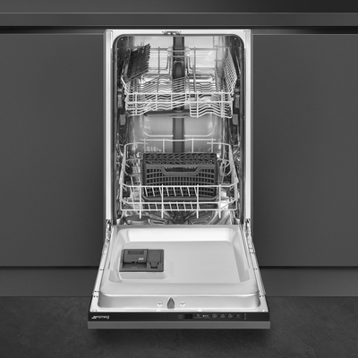Enëlarëse SMEG Universale ST4512IN, 45cm, 1950 W, e zezë