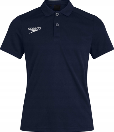 Bluzë polo për kalamaj Speedo Club Dry Polo, poliester, blu e errët
