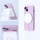 Kapak telefoni OEM Silicone Mag Cover, për iPhone 16e, MagSafe, rozë