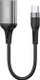 Adapter OTG XO NB201, USB në USB-C, i zi