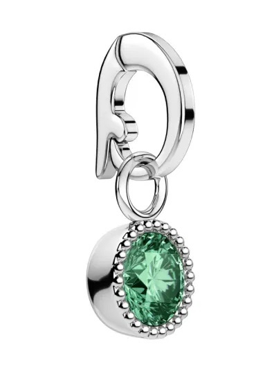 Rosefield Birthstone May Приврзок, Silver