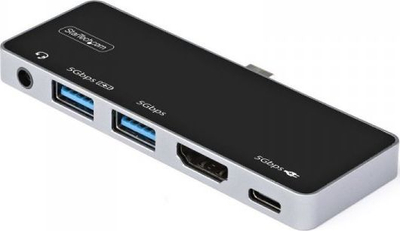 Adapter multiport USB C StarTech.com, HDMI 4K 60Hz, Power Delivery 100W, gri