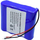 Bateri Li Ion Sanyo 4/UR18650 ZM2 PCBK, 14.4 V, 2420 mAh, me kabllo