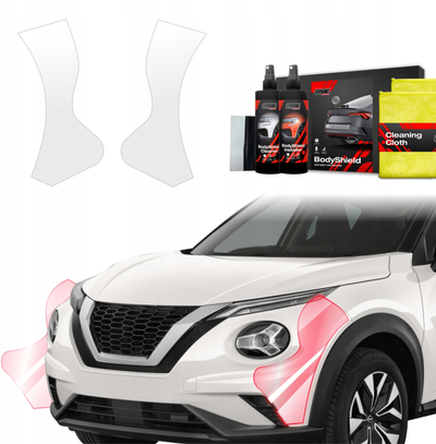 Folie mbrojtëse tamponi GrizzProtector, 2in1, Nissan Juke Facelift 2024-2026, transparente