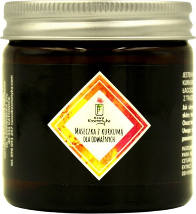 Maskë fytyre Nowa Kosmetyka Turmeric Mask for the Brave, me kurkumë, 60 ml