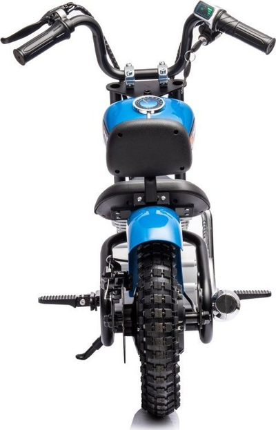 Motoçikletë elektrike për fëmijë YSCY Chopper, 1 sedilje, me pedale, e kaltër