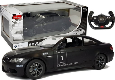 Makinë me telekomandë Rastar Auto R / C BMW M3, e zezë