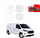 Folie mbrojtëse BodyShield për doreza dere, 4 copë, transparente, Ford Custom 2023‑2026