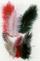 Set pendësh zbukurimi Feathers Marabou &amp; Guinea Fowl, 18 copë, nuanca rozë