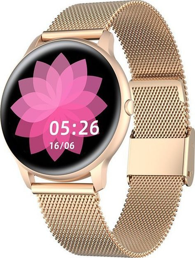 Smartwatch për goca G.Rossi SW015-4, ekran me prekje, Bluetooth, ngjyrë rose gold