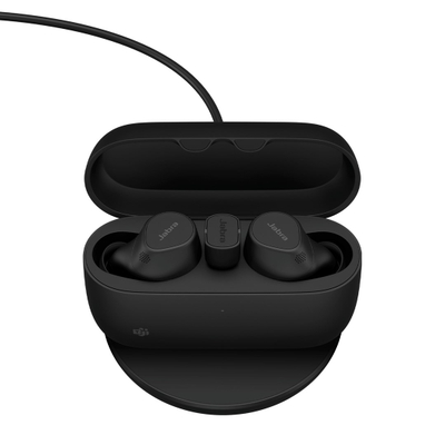 Kufje Jabra Evolve2 Buds, True Wireless, Bluetooth, 20m rreze, të zeza