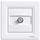 Prizë antene Schneider Electric ASFORA SAT, Pass-through, 4dB, e bardhë (EPH3700221)