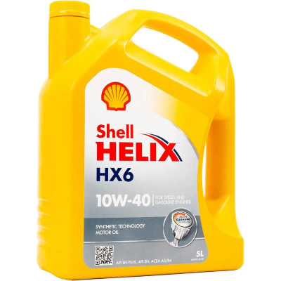 Vaj Shell 10w-40 Hx6 5l