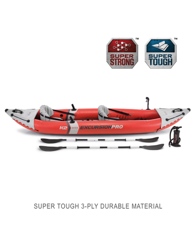 Excursion PRO K2 Kayak për 2 Persona - Intex 68309
