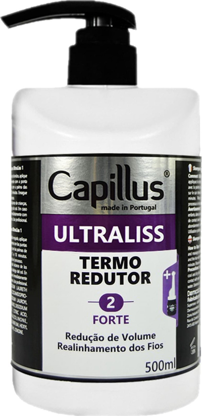 Serum flokësh Activeshop Capillus Ultraliss Forte, 500 ml, për drejtim edhe shkëlqim