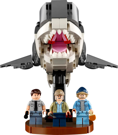 Set Lego Ideas Jaws 21350, dioramë ekspozimi, për të rritur, shumëngjyrësh