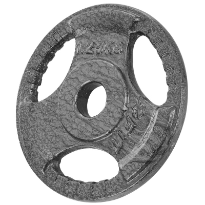 Disk peshe EB Fit Hammertone, 1.25 kg, vrimë 28 mm, i zi