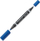 Markera me dy maja Staedtler Lumocolor Duo, set 10 copë, blu