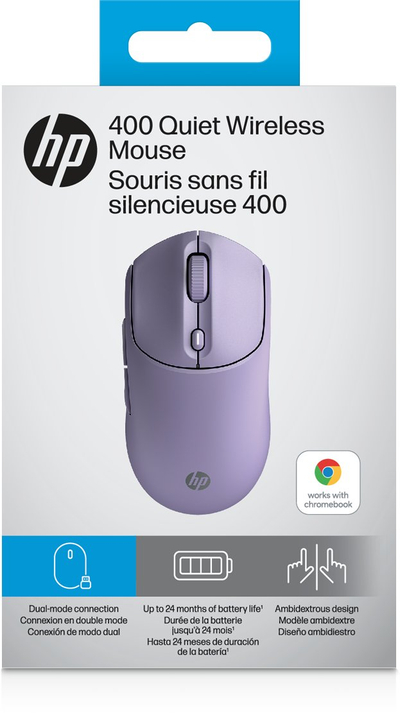 Maus wireless HP 400 Dual, me Bluetooth edhe USB 2.4GHz, deri 6000 DPI, lejla