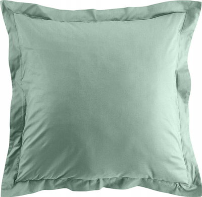 Këllëf jastëku Douceur d'intérieur Biolina, 63x63 cm, pambuk organik, mentol