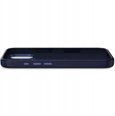 Kapak silikoni Decoded për iPhone 17, MagSafe, True Navy, blu