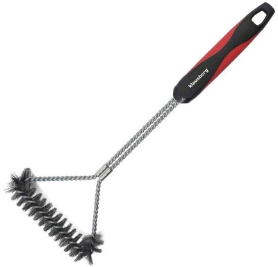 Furçë pastrimi për barbecue Klausberg KB 7898, 41.5 cm, çelik inox