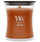 Qiri aromatik WoodWick Saffron Smoke, i mesëm, me fitil druri