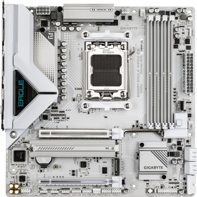 Motherboard GIGABYTE B850M EAGLE WIFI 6E ICE, DDR5, PCIe 5.0 M.2, me WiFi