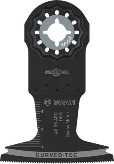 Сечило Bosch AII 65 APC, 65 mm, за меко дрво, црно