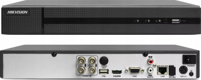 DVR Hikvision HiWatch HWD-7104MH-G2, 8MP, 4 kanale, i zi