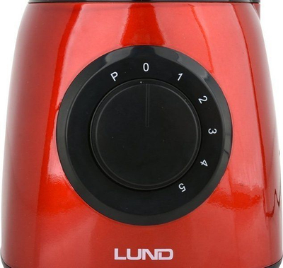 Blender LUND, 600W, kupë xhami 1.5L, i kuq