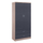 Dollap  2-dyersh 80×42×180 cm, gri