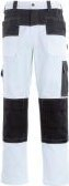 Pantallona pune Dickies GDT290, 100% pambuk, madhësia 40T, bardh dhe gri