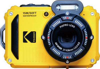 Kamerë dixhitale Kodak Pixpro WPZ2, 16MP, Full HD, e verdhë