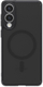 Maskë mbrojtëse Spigen Ultra Hybrid MagSafe për Samsung Galaxy S25 Edge, Frost Black, transparente e zezë