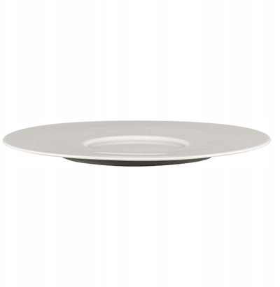Pjatë e sheshtë Rak Porcelain Fedra Gourmet, 11.4", porcelan, ngjyrë bone