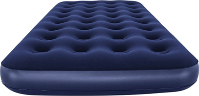 Dyshek ajri Bestway 67001 Twin, 188x99x22 cm, sipërfaqe flokato, blu e errët