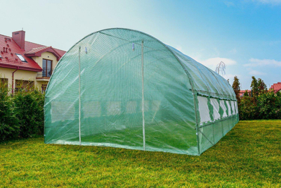 Serë tunel Garden Foil Greenhouse, 6x3 m, 18 m², jeshile