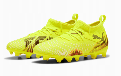 Atlete futbolli Puma Future 8 Match Jr 108143-03, për bar natyral edhe sintetik, të verdha