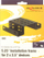 Adapter montimi DeLOCK 2 x 2.5" në 5.25", metal, i zi
