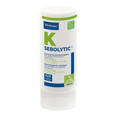 Shampo veterinare Virbac Sebolytic, dermatologjike, 250ml