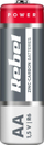 Bateri AA Rebel Greencell R6, 1.5V, paketim 4 copë